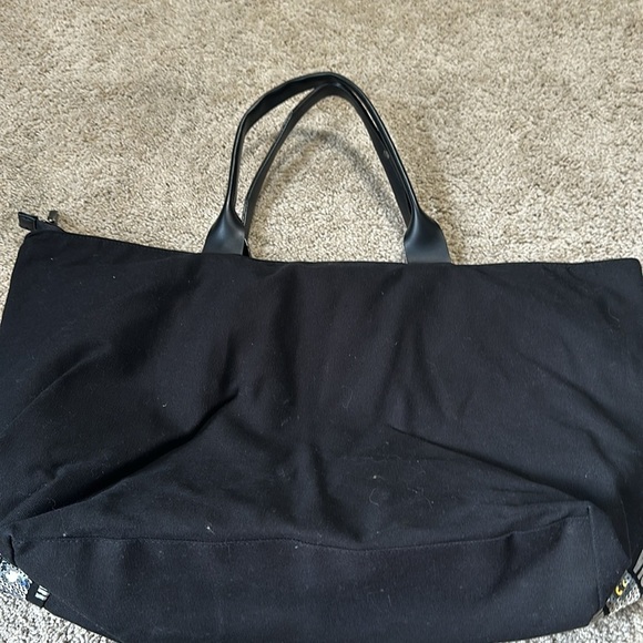 Victoria Secret Black and Silver Sequin Tote Shoulder Bag - Picture 5 of 5